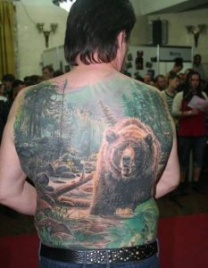 Full Back Body Art