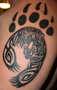 Tribal Bear Paw