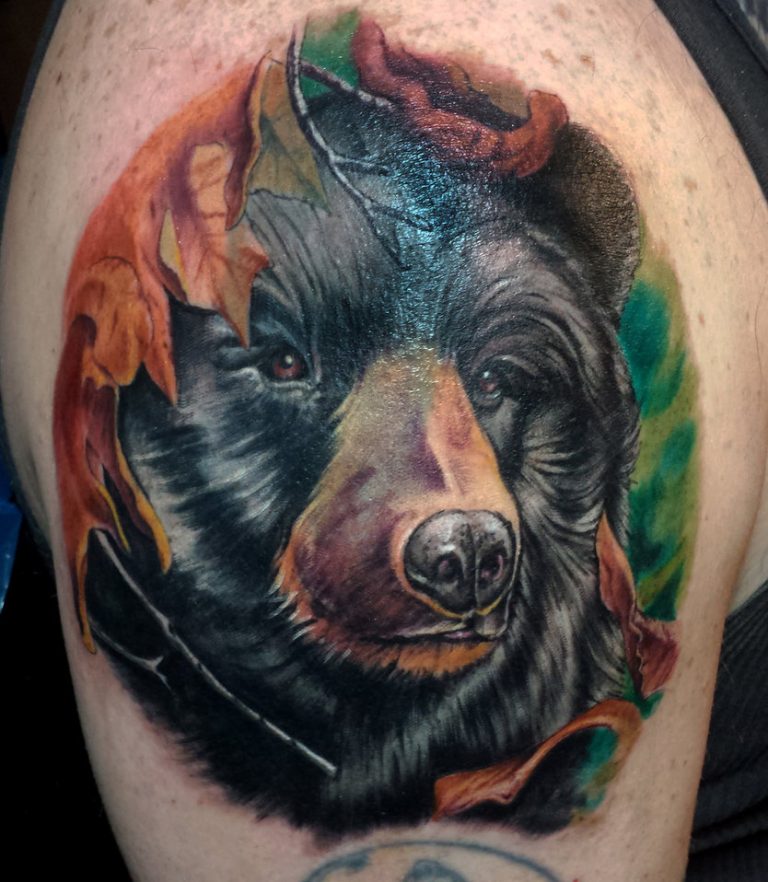 25 Creative And Unique Bear Tattoo Designs