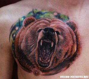 Roaring Bear Tattoos